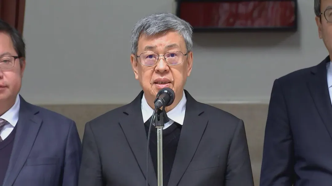 陳建仁表示在有共識的情況下不排除修法讓勞動節全國統一放假(攝自中天新聞)