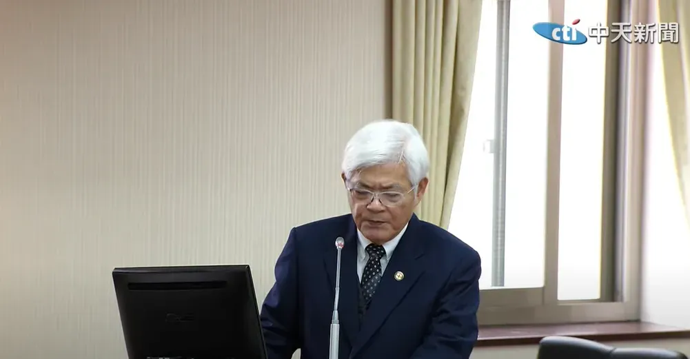 李進勇今赴立院內政委員會報告。(圖/中天新聞)