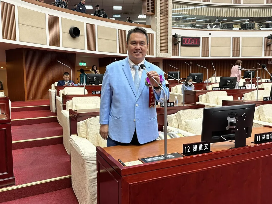 陳重文。（翻攝自陳重文臉書）