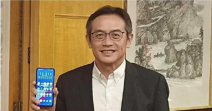 華碩電腦全球副總裁林宗樑。（圖／CTWANT）