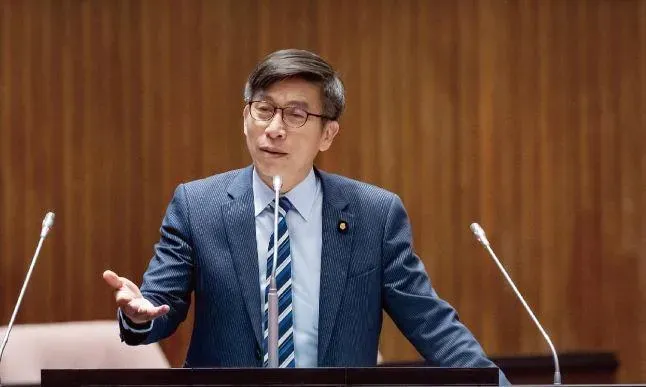 鍾佳濱表示「廢死」是重要的政治議題(資料照片)