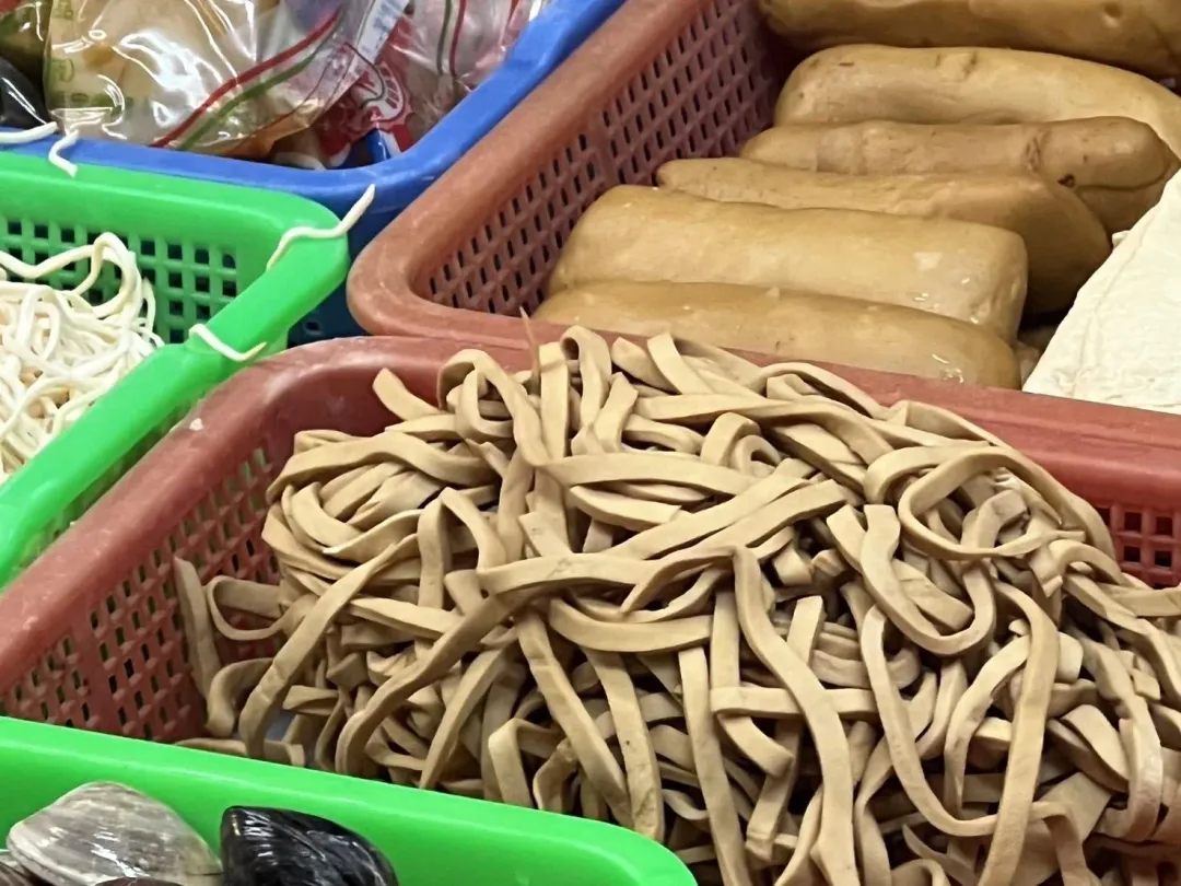 不合格豆干絲。