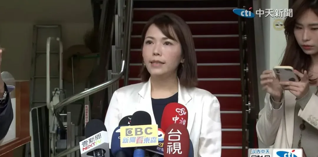民眾黨立院黨團主任陳智菡昨日在臉書發文痛批綠營和側翼帶風向。(資料照/中天新聞)