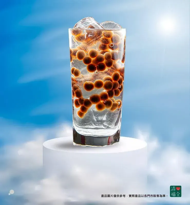 清心愚人節限定飲品「珍珠白」被員工搶先曝光,在社群引發熱烈討論。(圖/清心福全提供).