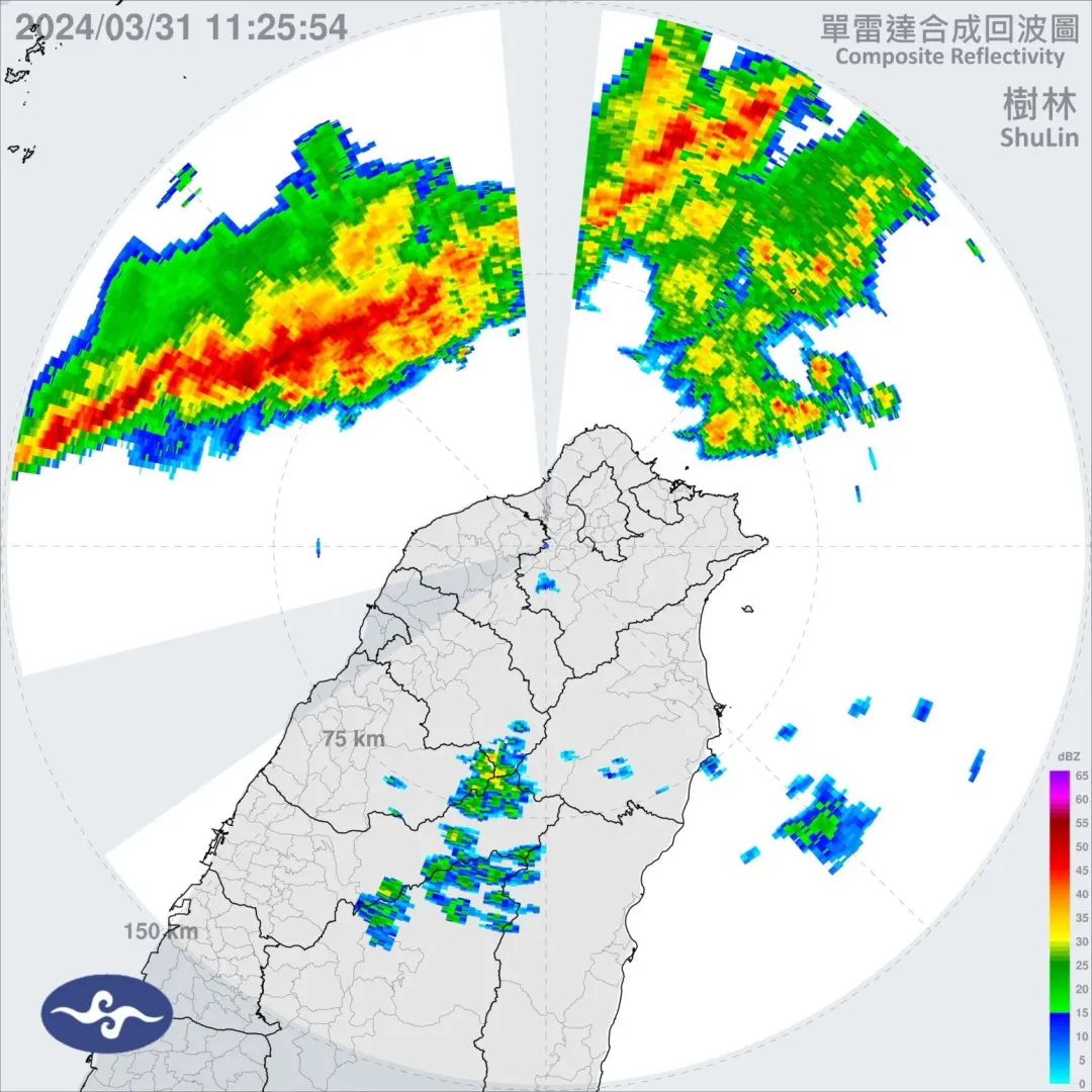 北部雷雨機率上升中。(圖/翻攝「台灣颱風論壇|天氣特急」粉專)