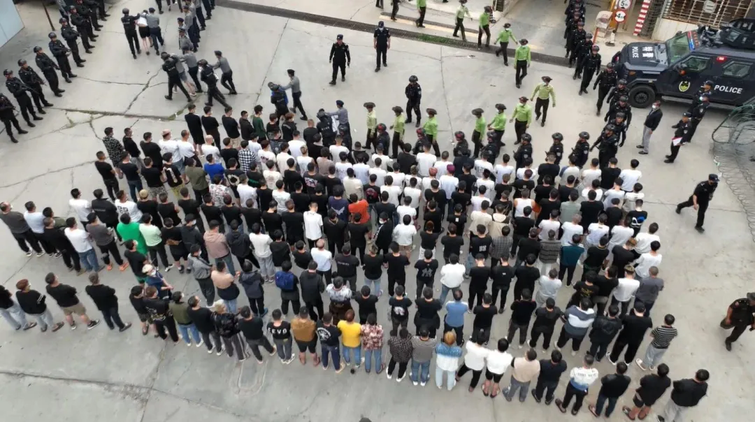 落網的807人之中有352位大陸公民（圖／翻攝中新社）