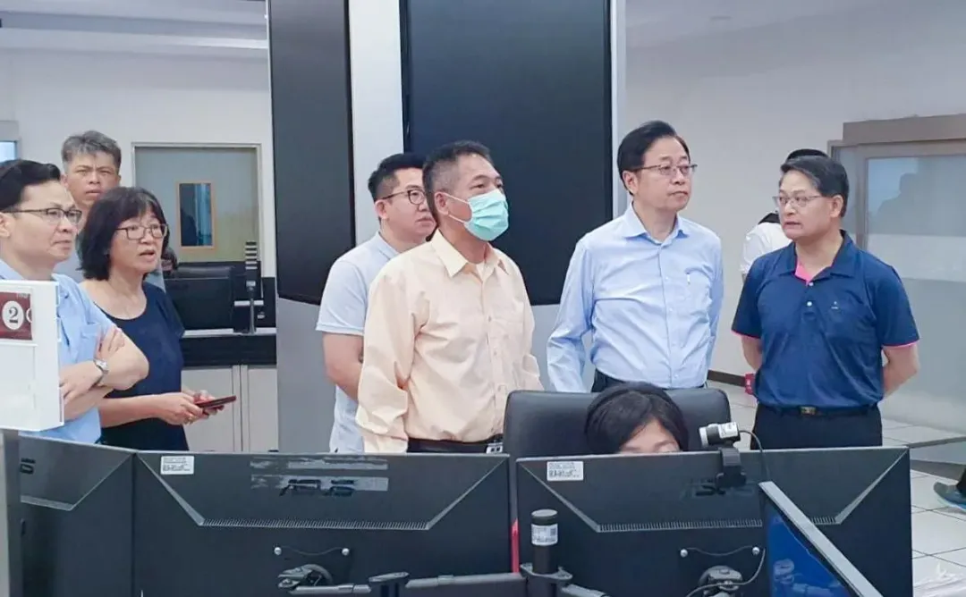 張善政市長了解0403花蓮7.2強震桃園市災情（圖／桃園市政府提供）
