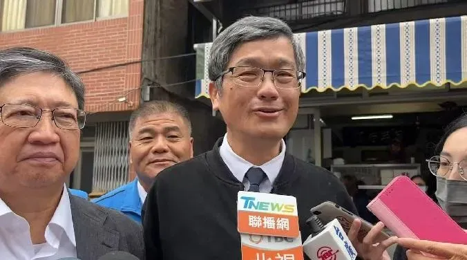 楊長鎮則提到近日因寶林茶室事件造成米食有被汙名化。(圖/中天新聞)