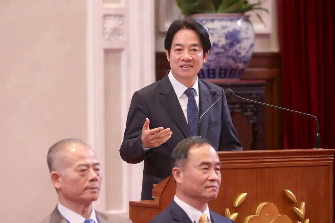 單厚之直言,賴清德說兩岸國防外交蔡規賴隨,但卻只有空殼子而已。(圖取自賴清德臉書)