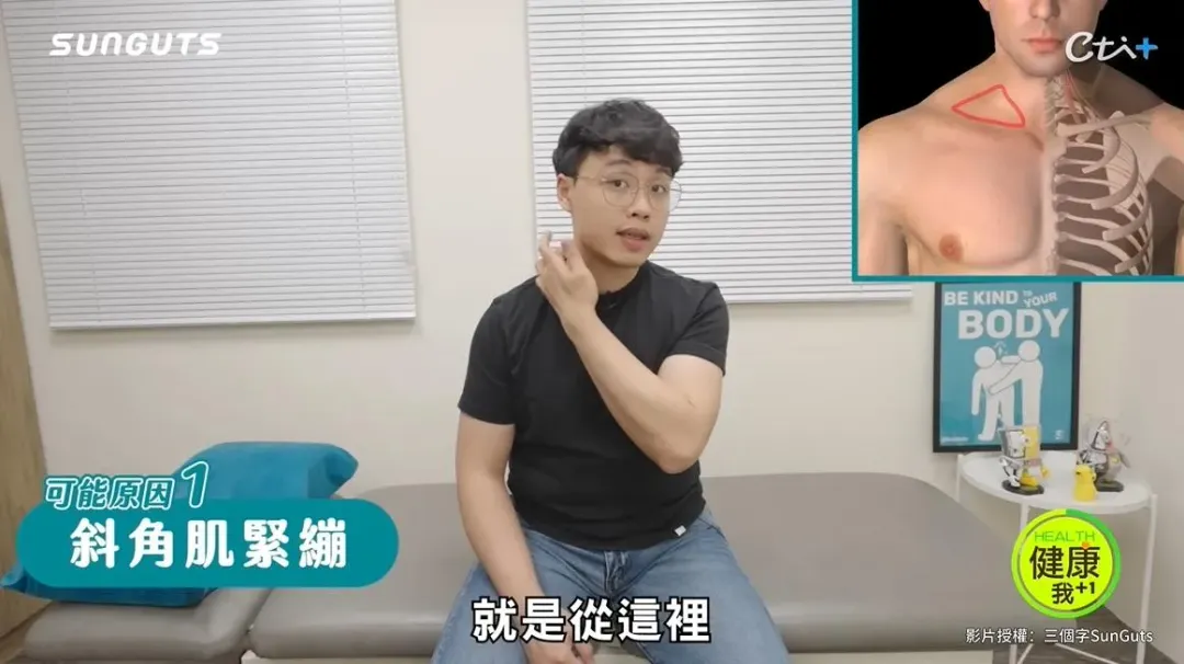 知名物理治療師「三個字-SunGuts」曝光2個身體求救訊號 ，跟著做4個動作身體會好好謝謝你。（圖／《名醫實戰錄》提供）