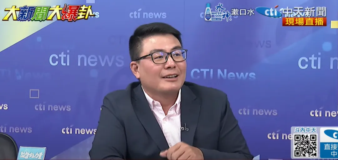 資深媒體人黃揚明。（圖／中天新聞）