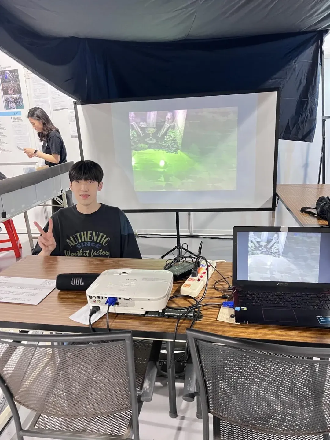 109級銘傳大學廣播電視學系畢業展覽《殺青》（圖／銘傳大學提供）