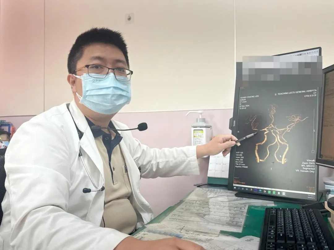 一名男子罹患高血壓、糖尿病，卻不按時服藥，聽信朋友的話，一年花40多萬購買高價保健食品替代藥物，害自己腦栓篩中風。（圖／大甲李綜合醫院提供）