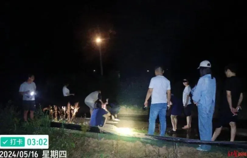 最多一晚能湧進兩三百人來撿龍蝦。（圖／翻攝紅星新聞）