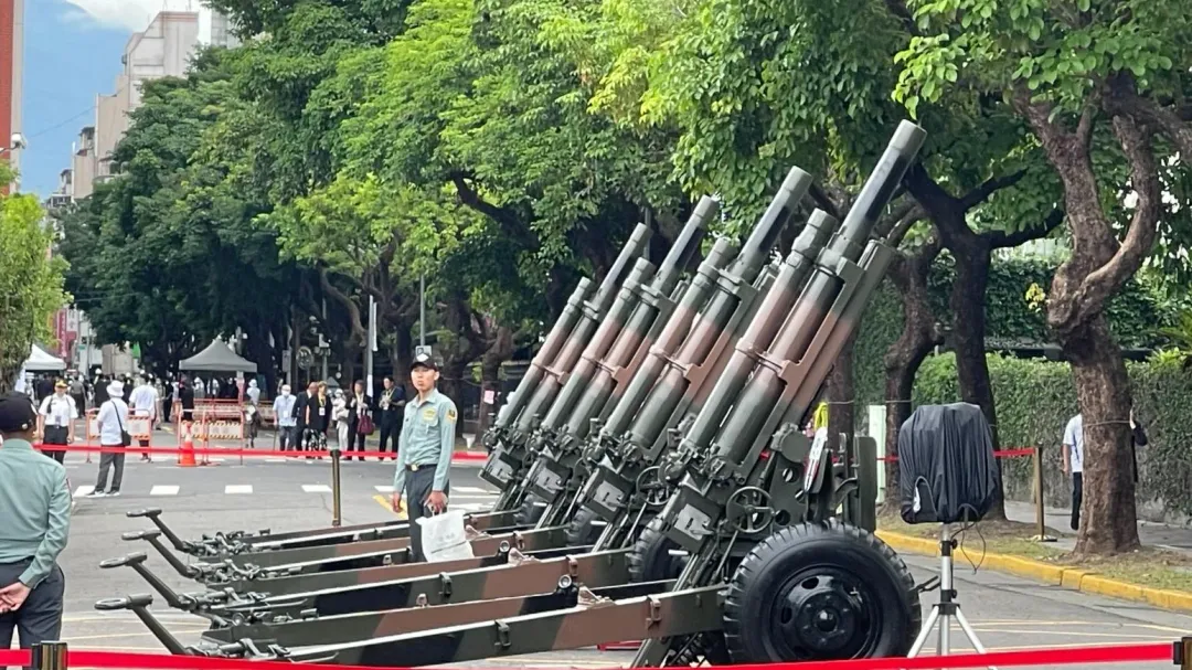520禮砲。(圖/記者李俊毅攝)