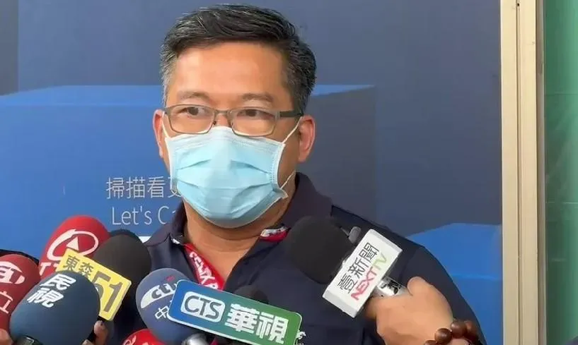 呂姓高中生的父親。(圖/中天新聞)