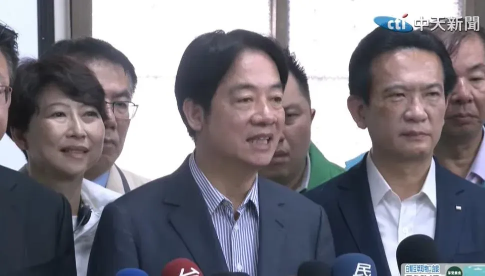 針對台灣藝人在對岸被迫做政治表態,總統賴清德盼國人能多諒解。(圖/中天新聞)