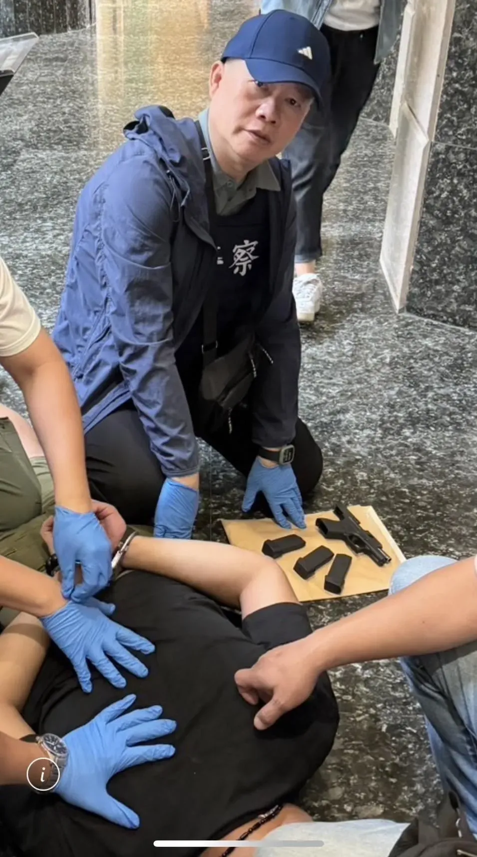 警方接獲通報後，立即成立專案小組。（圖／翻攝畫面）