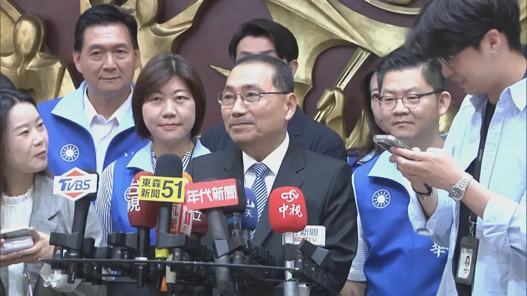 新北市長侯友宜傳出有意爭取國民黨主席大位。(圖/中天新聞)