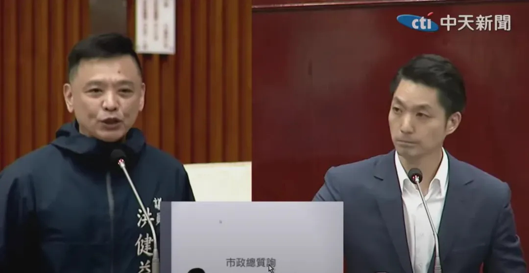 關於財劃法修法,蔣萬安接受質詢時表示,希望中央把餅做大。(圖/中天新聞)