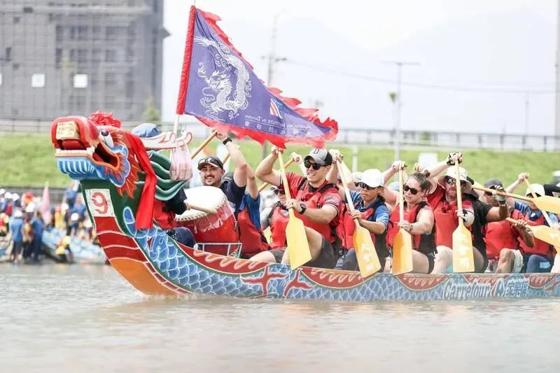台北國際龍舟錦標賽將在6月8日到10日舉行,屆時民眾需注意相關交通管制措施。(圖/台北市體育局提供)