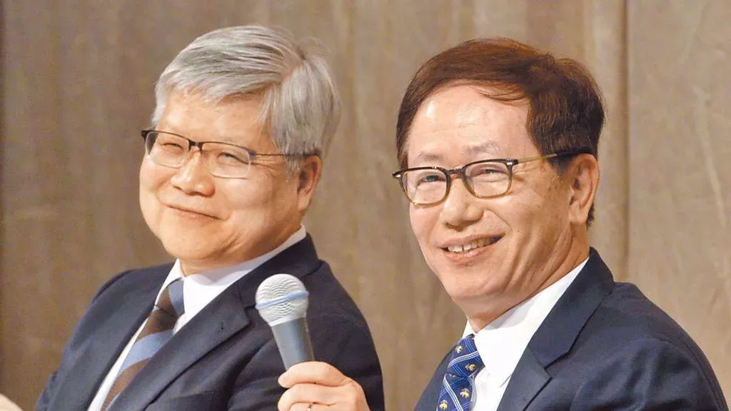 魏哲家(左)、劉德音(右)。(圖/工商時報資料照)