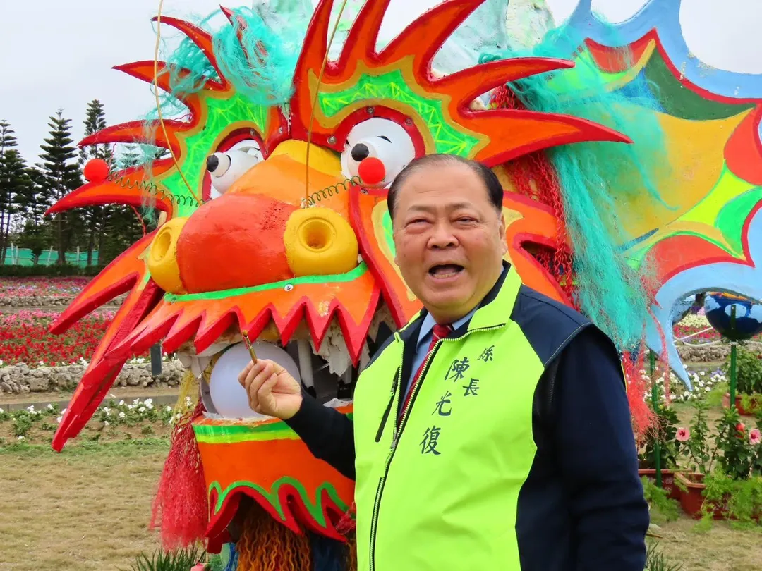 澎湖縣長陳光復爭取連任。（圖／陳光復臉書）