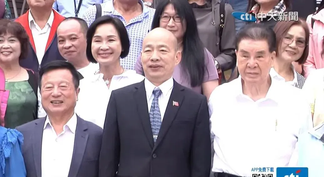 據中午有和韓國瑜餐敘的立委透露，韓是在席間透露今晚將和柯文哲吃飯的訊息。（資料照／中天新聞）
