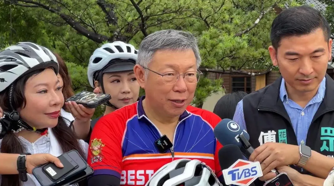 柯文哲。(圖/中天新聞)