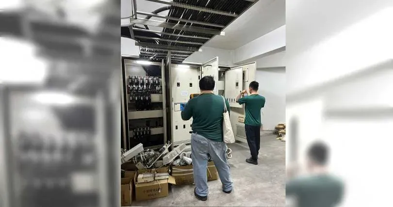 豐邑目前陸續安排專業技師至各個豐邑社區協助檢查。(圖/CTWANT)