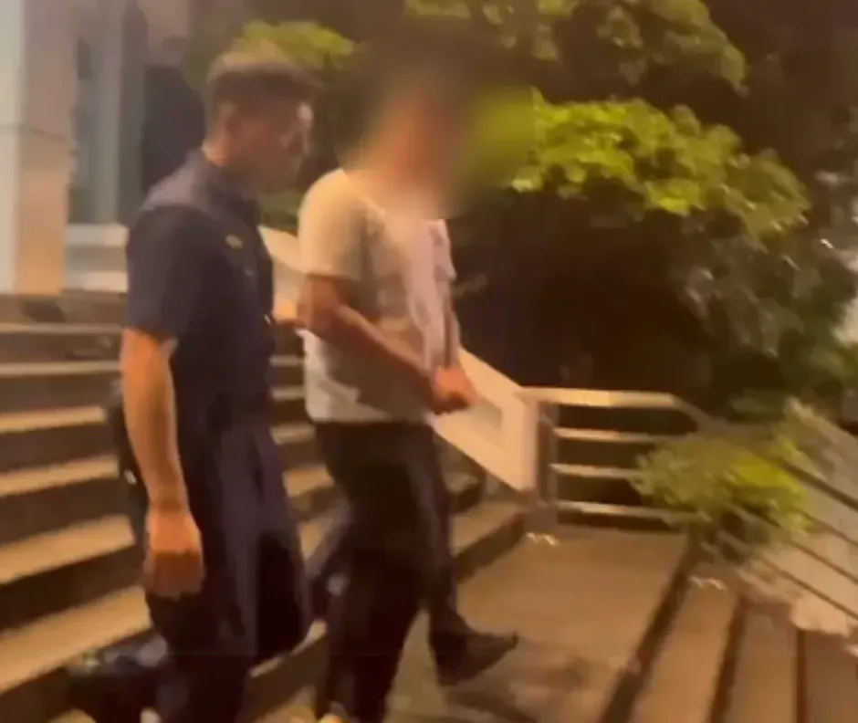 詢後警方依詐欺罪將趙男移送新北地檢署調查。(圖/翻攝畫面)