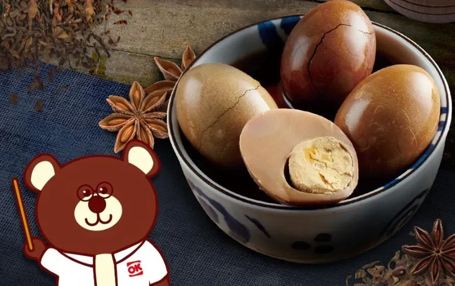 OKmart推出茶葉蛋團購優惠。(圖/翻攝自OKmart臉書)
