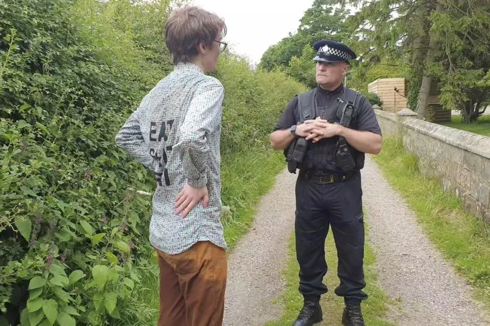 警方在1分鐘趕到(圖/美聯社)