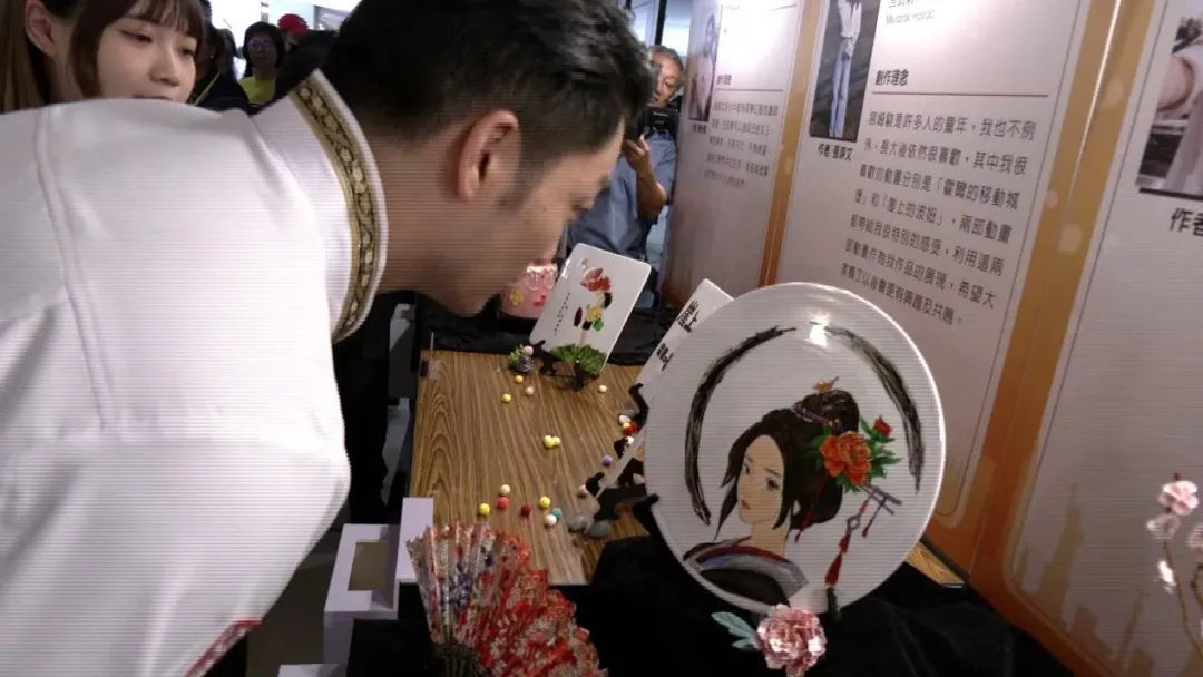 蔣萬安到，這次世界廚王臺北爭霸賽除了舉辦賽事外，也特別安排餐飲技藝美學大賞。希望能夠向下紮根，推廣餐飲技職教育。（圖／業者提供）