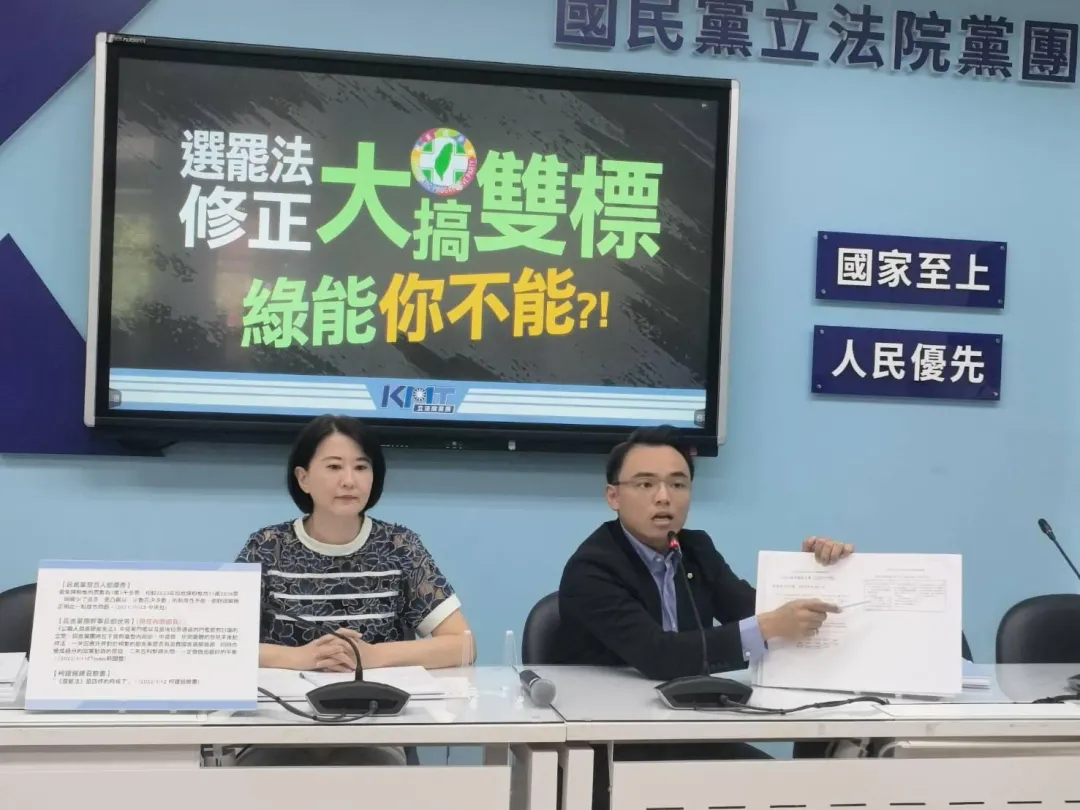 國民黨立委王鴻薇、洪孟楷。(圖/國民黨團提供)