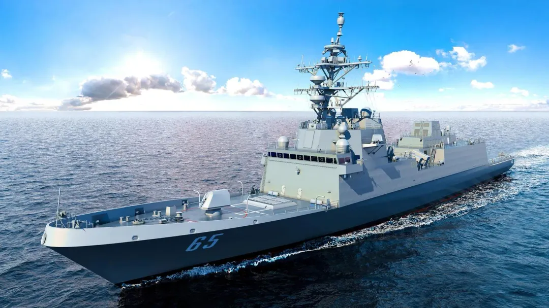 星座級巡防艦拉法葉號電腦模擬圖。(圖/美國海軍)