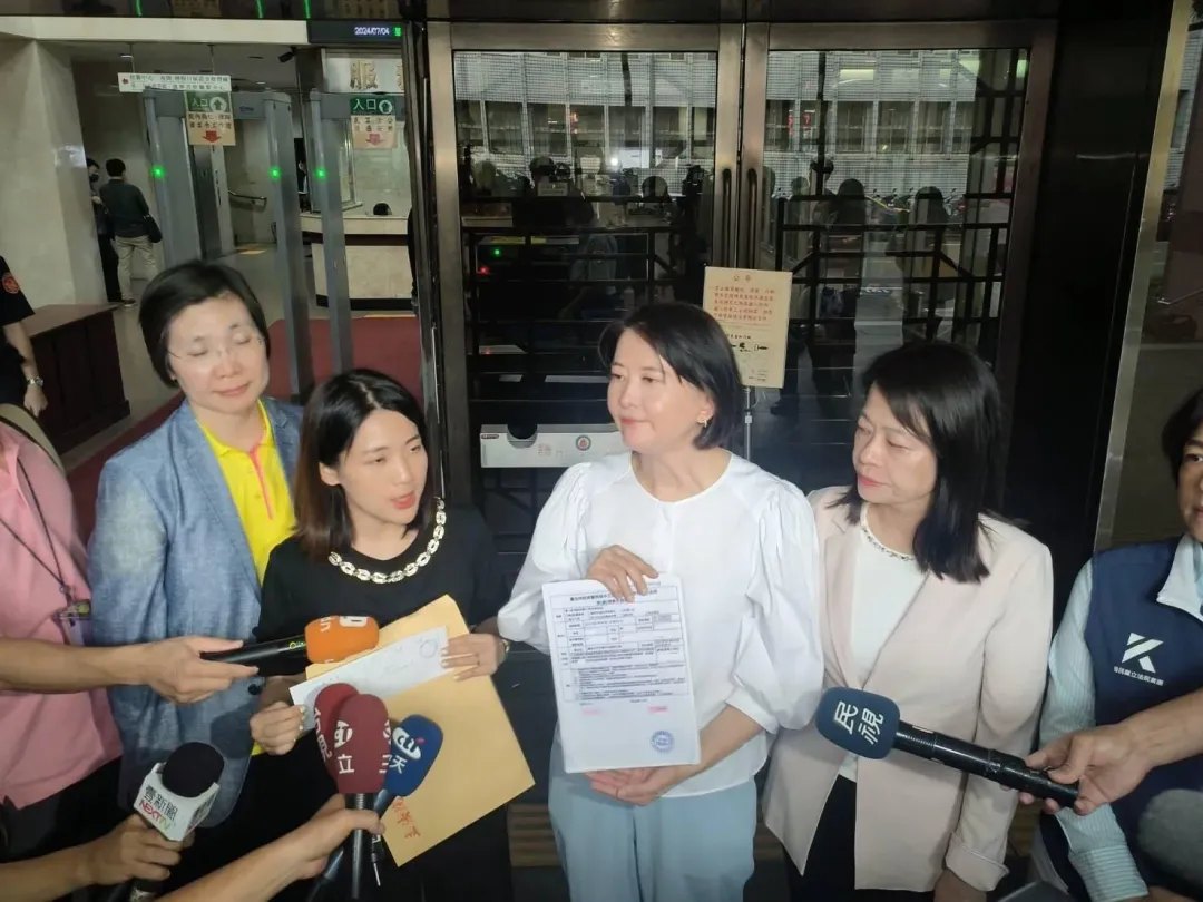 國民黨團提告。（圖/國民黨團提供）