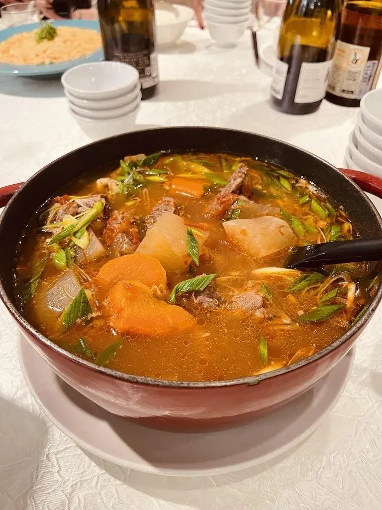 紅燒番茄牛肉湯。（圖／翻攝畫面）