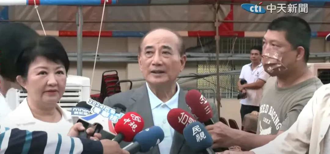盧秀燕拜訪王金平。（圖/中天新聞）