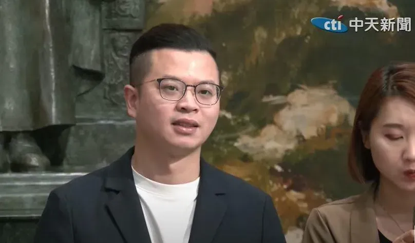 國民黨桃園市議員凌濤。(圖/中天電視)