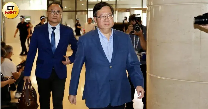 前海基會董事長鄭文燦被控在桃園市長任內涉及為工五工業區土地變更收取賄賂,委任資深律師陳永來替他辯護。(圖/資料照)