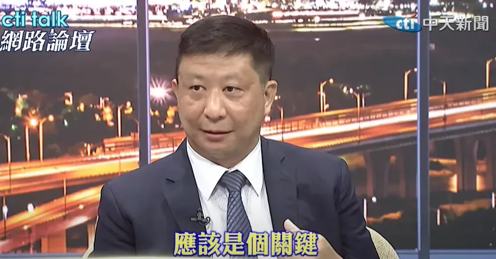 中華戰略前瞻協會研究員揭仲認為，賴清德520演講後，華府注意到情況不太對也感到頭痛。（圖/中天新聞）
