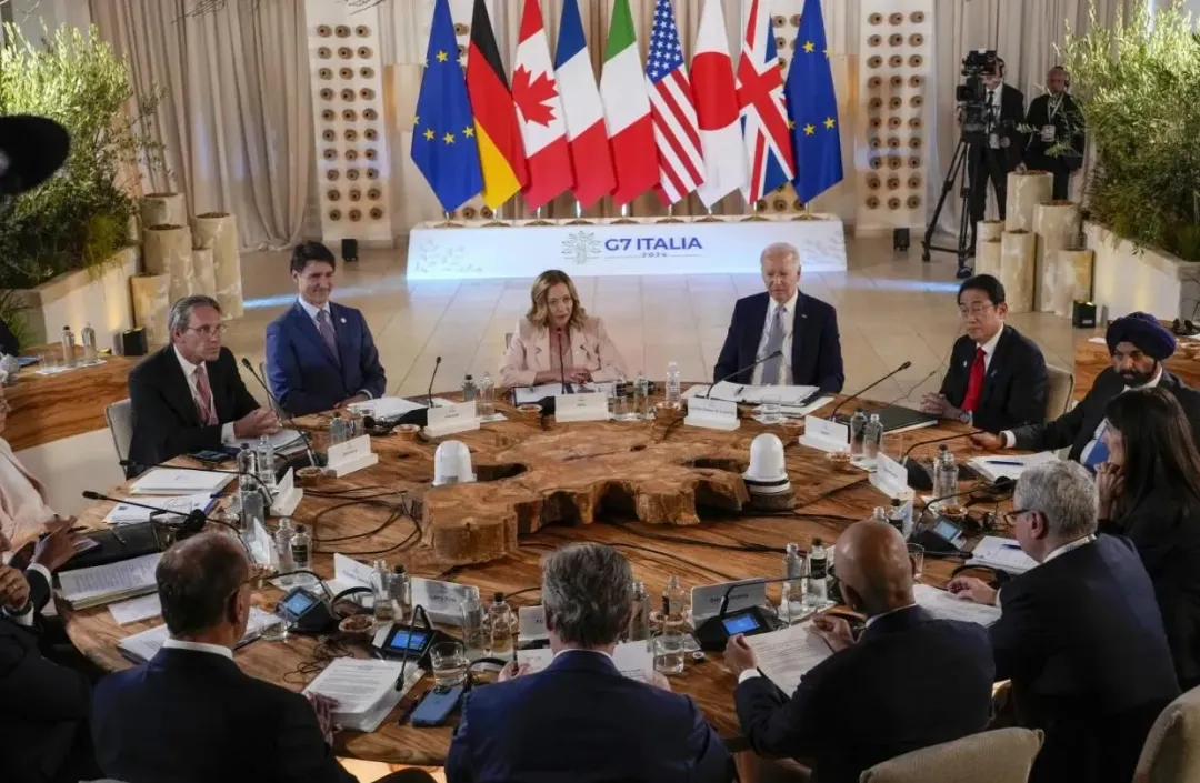 G7達共識動用俄凍結資產向烏克蘭提供500億美元貸款。（資料照／美聯社）