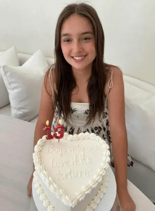 阿拉貝拉剛過13歲生日。（圖／翻攝自ivankatrump IG）