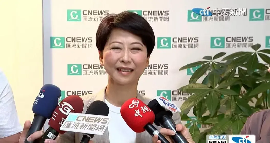 民進黨立委陳亭妃。（圖/中天新聞）
