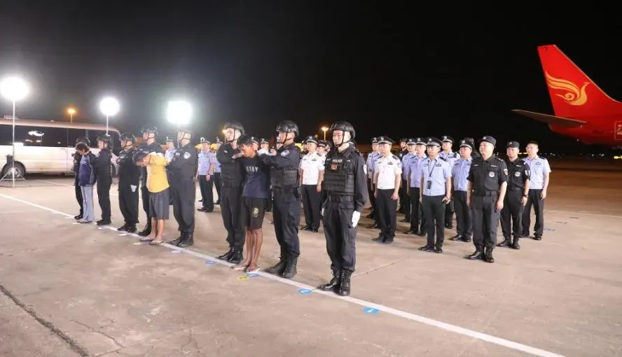 大陸近年來積極與緬甸合作打擊跨國犯罪（圖／翻攝央視）