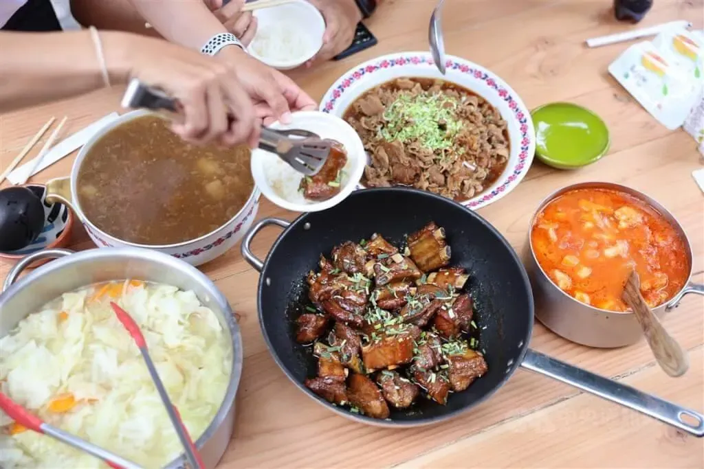 本屆巴黎奧運體育署設立膳食公寓中繼站,提供家鄉味菜餚給中華健兒們享用。(圖/中央社)