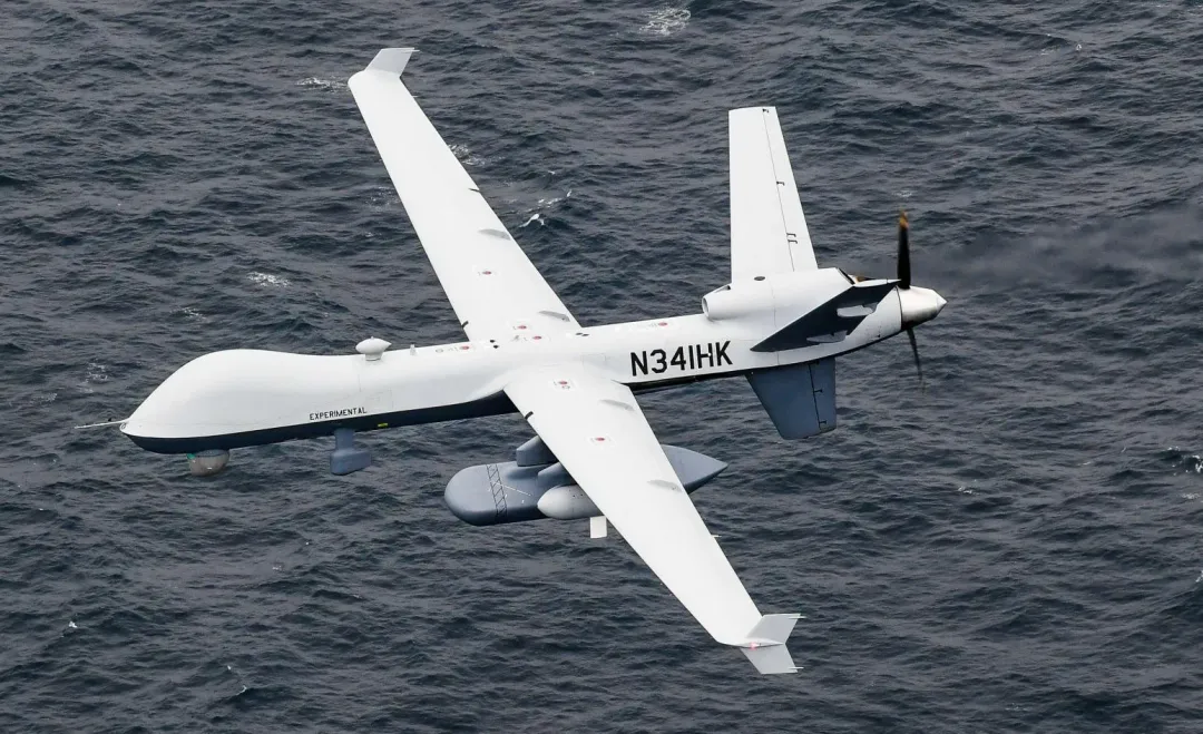 國軍採購的同型MQ-9B無人機。(圖/美國海軍)