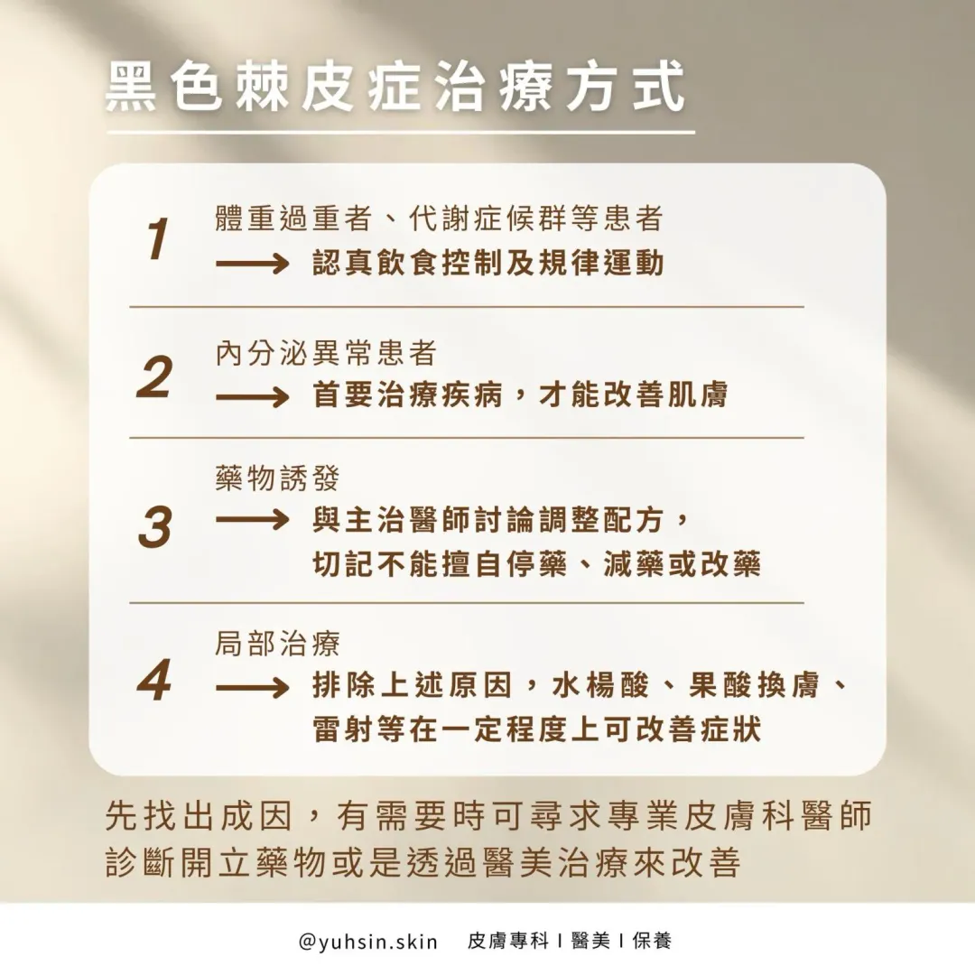 黑色棘皮症的患處皮膚,摸起來觸感粗糙,且呈現深色,嚴重時還會夾帶異味,容易被他人誤以為是洗澡沒洗乾淨。(圖/翻攝自【皮膚專科 王佑鑫醫師】臉書粉專)
