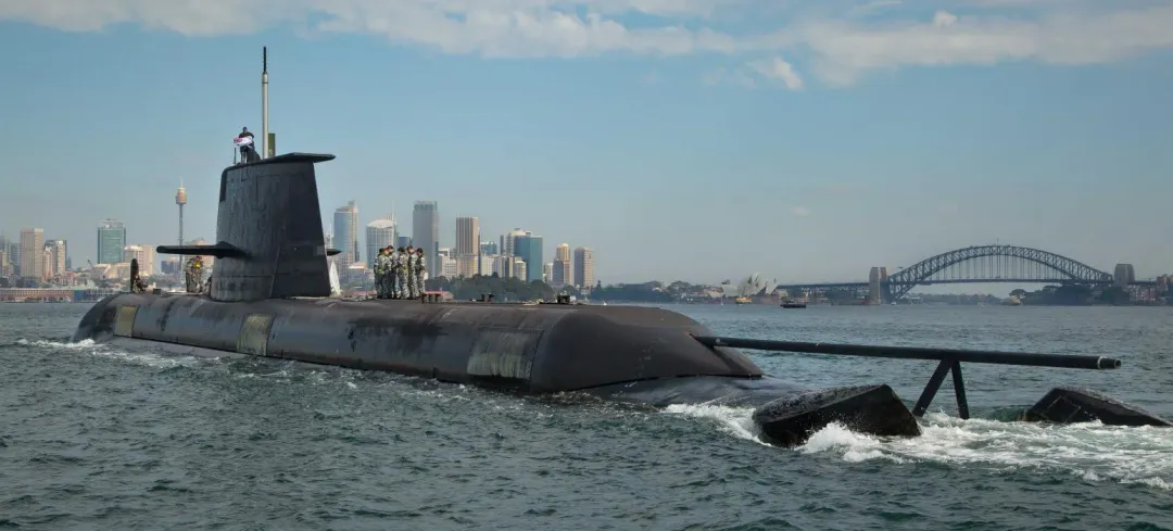 柯林斯級潛艦Waller號。(圖/澳大利亞海軍)